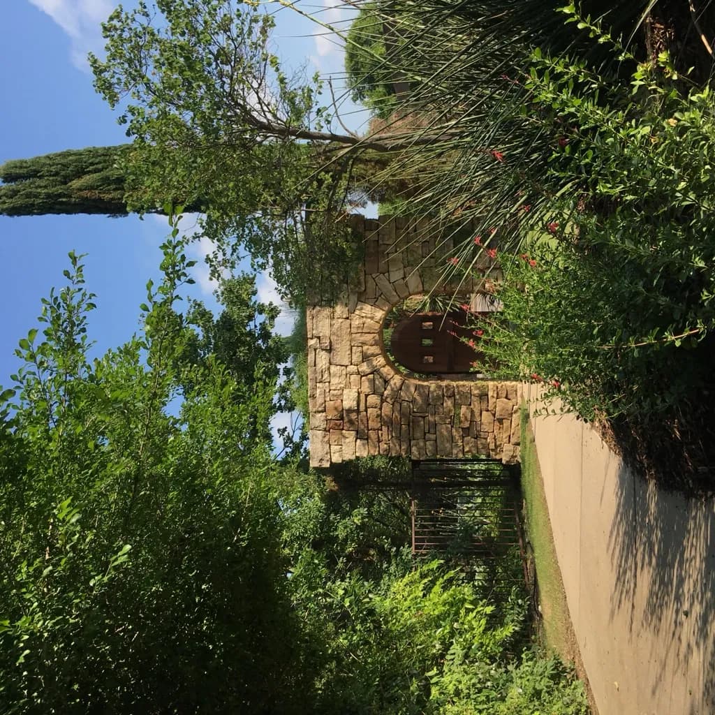 Outdoor kitchen background