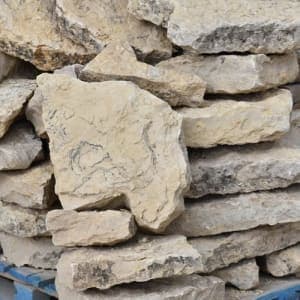 Granbury Chopped natural stone for DFW outdoor kitchens