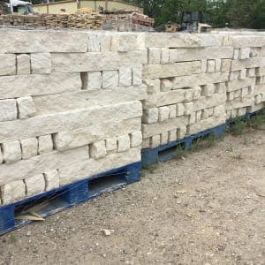 Austin Cream natural stone for DFW outdoor kitchens